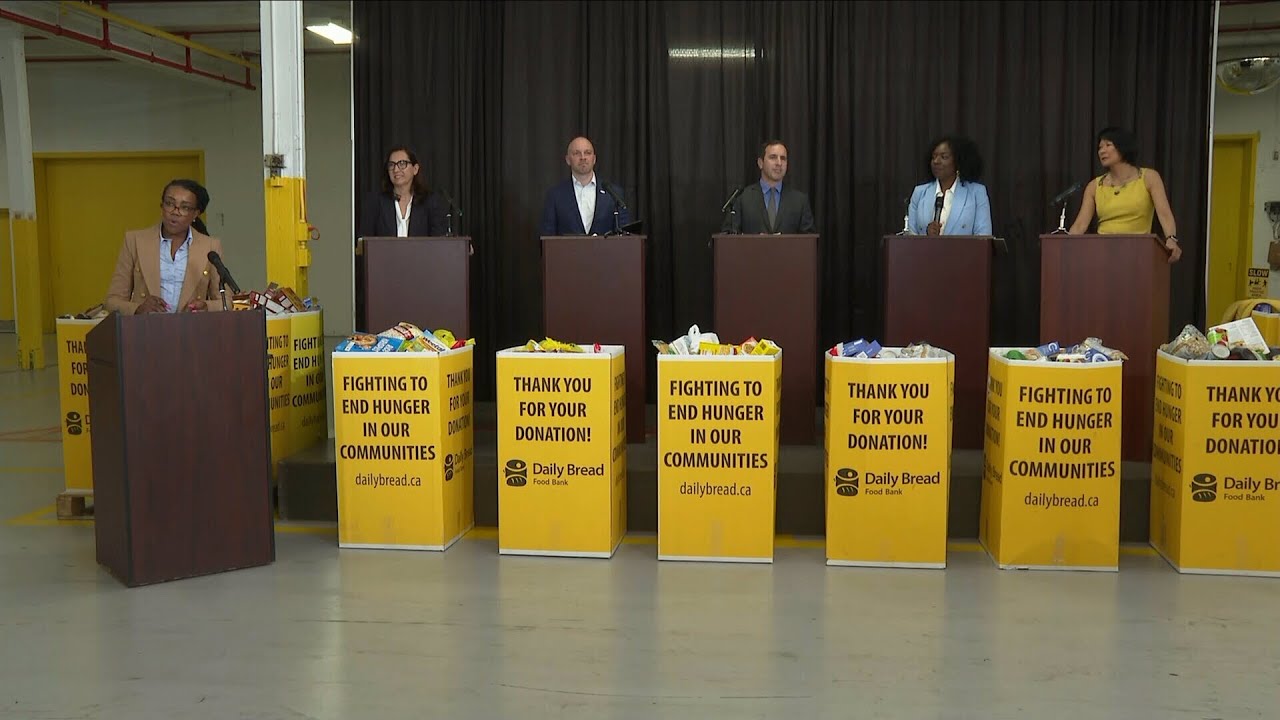WATCH LIVE:  Toronto's top mayoral candidates face off in first major debate