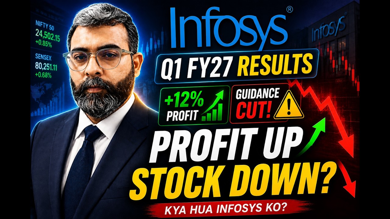 Infosys Q1 Results Analysis: Profit Bada, Phir Bhi Guidance Cut Ne Investors Ko Dara Diya!