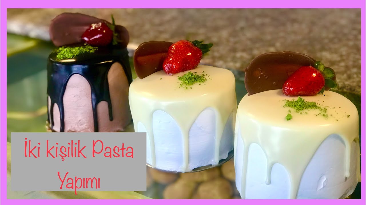 Pastanede Tanesi 35 TL olan Adet Pasta ! | Yaş Pasta Tarifi | Tek Kişilik Pasta Yapımı
