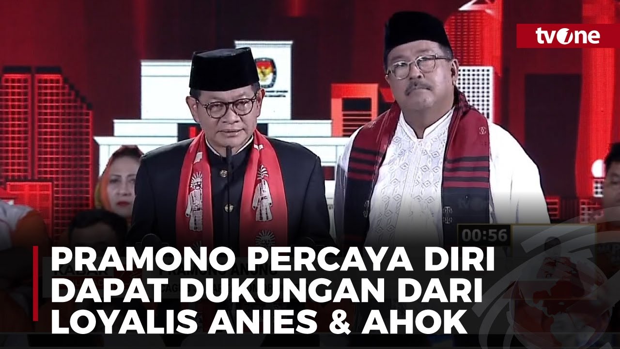 Pramono Klaim Mendapat Dukungan dari Anak Abah dan Ahokers