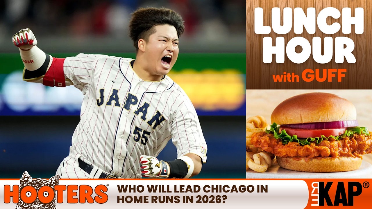 🍔 REKAP ® Lunch Hour: Who will lead Chicago in home runs in 2026?  Murakami? Busch? Who?