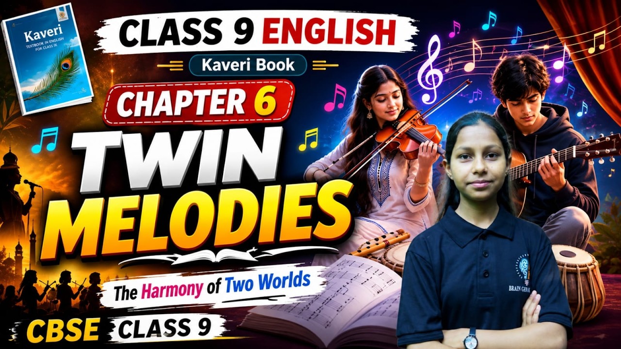 Class 9 English Chapter 6 | Twin Melodies (Kaveri Book) | Full Explanation | Summary | CBSE 2025-26