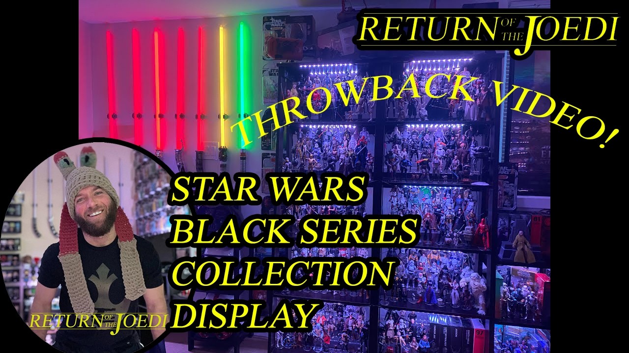 Star Wars Black Series Collection Display