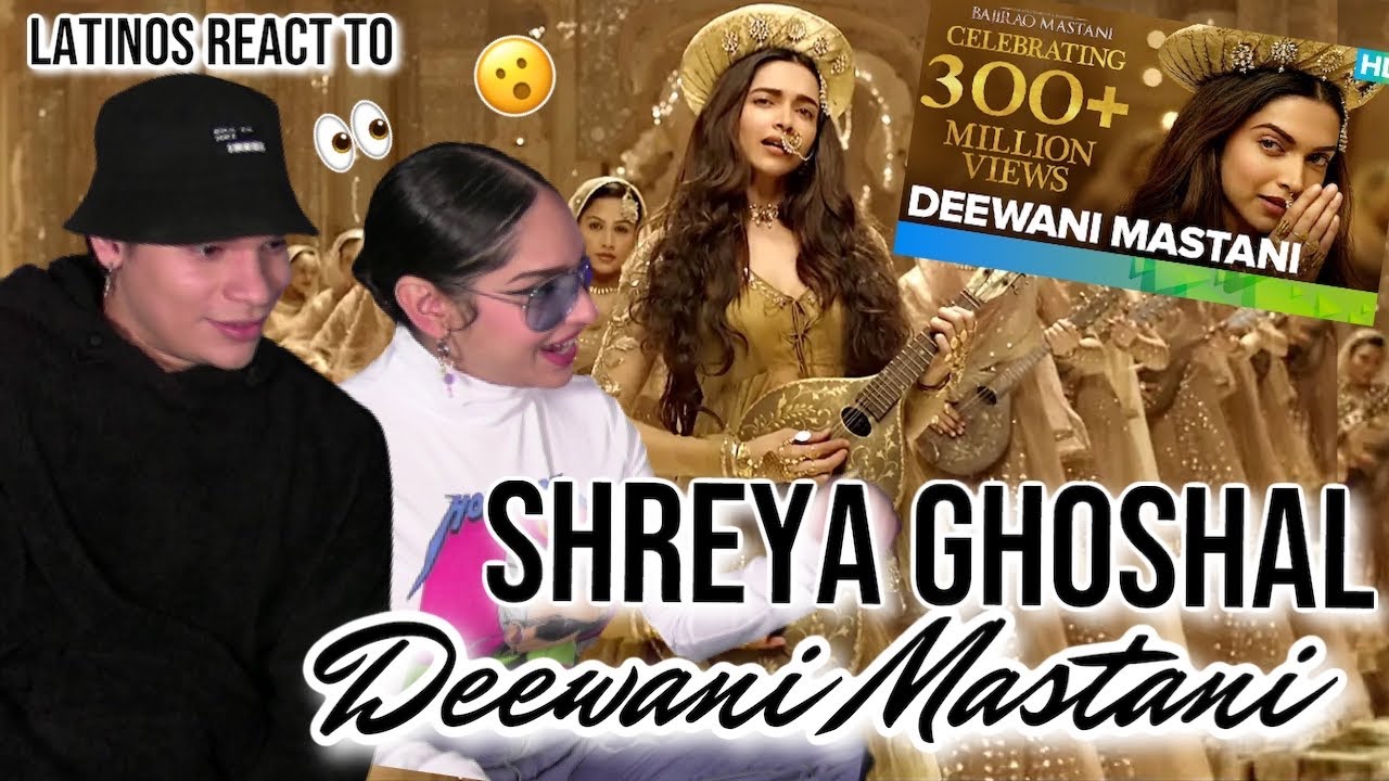 Latinos first time reaction to BOLLYWOOD| Deewani Mastani - Shreya Goshal Full Video Song 😯