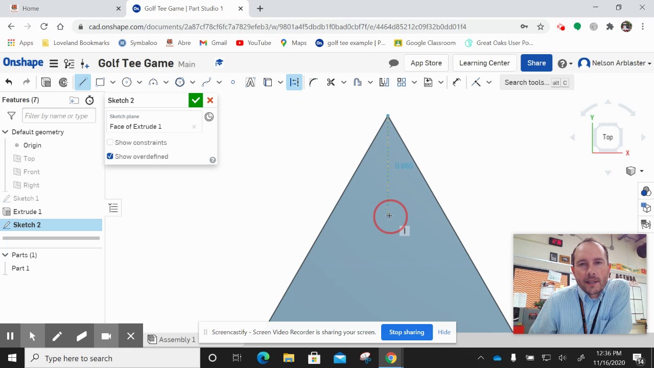 Golf Tee Game: Tutorial Part 1