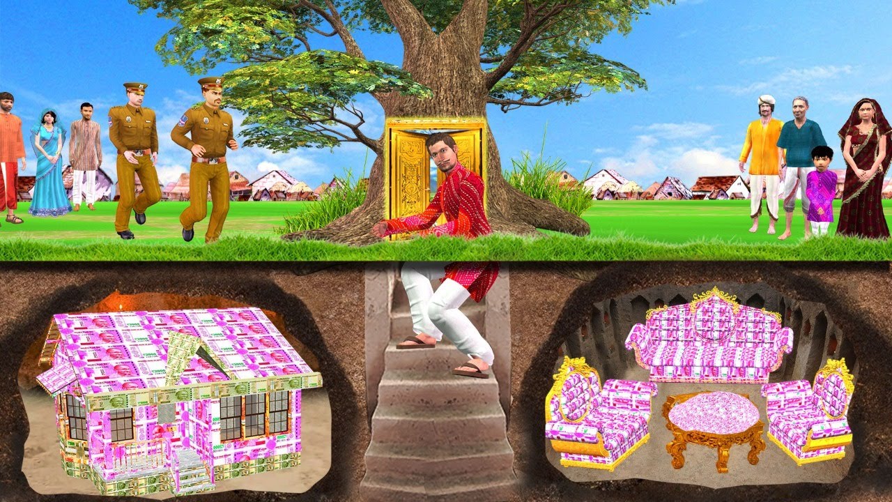 भूमिगत पैसा का घर Underground Money House Comedy Video  Hindi  Comedy Video