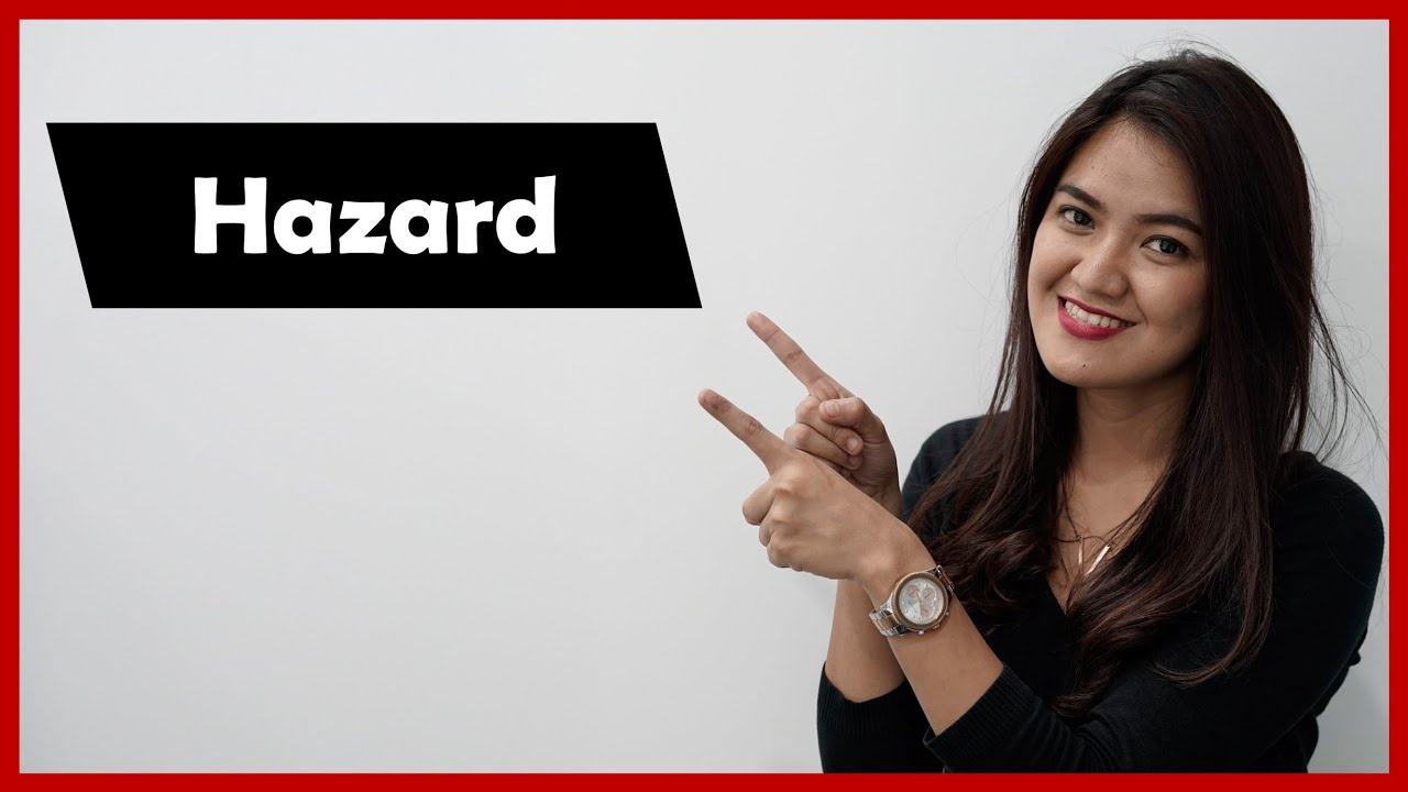 Hazard - Meaning, Definition, Usage and Examples [ Visual Vocabulary ]