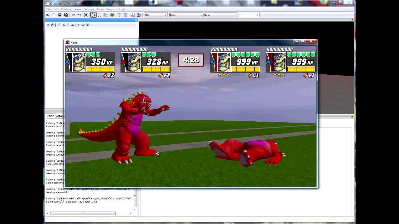 Kaiju Combat Development Video #3 - The cast thus far!