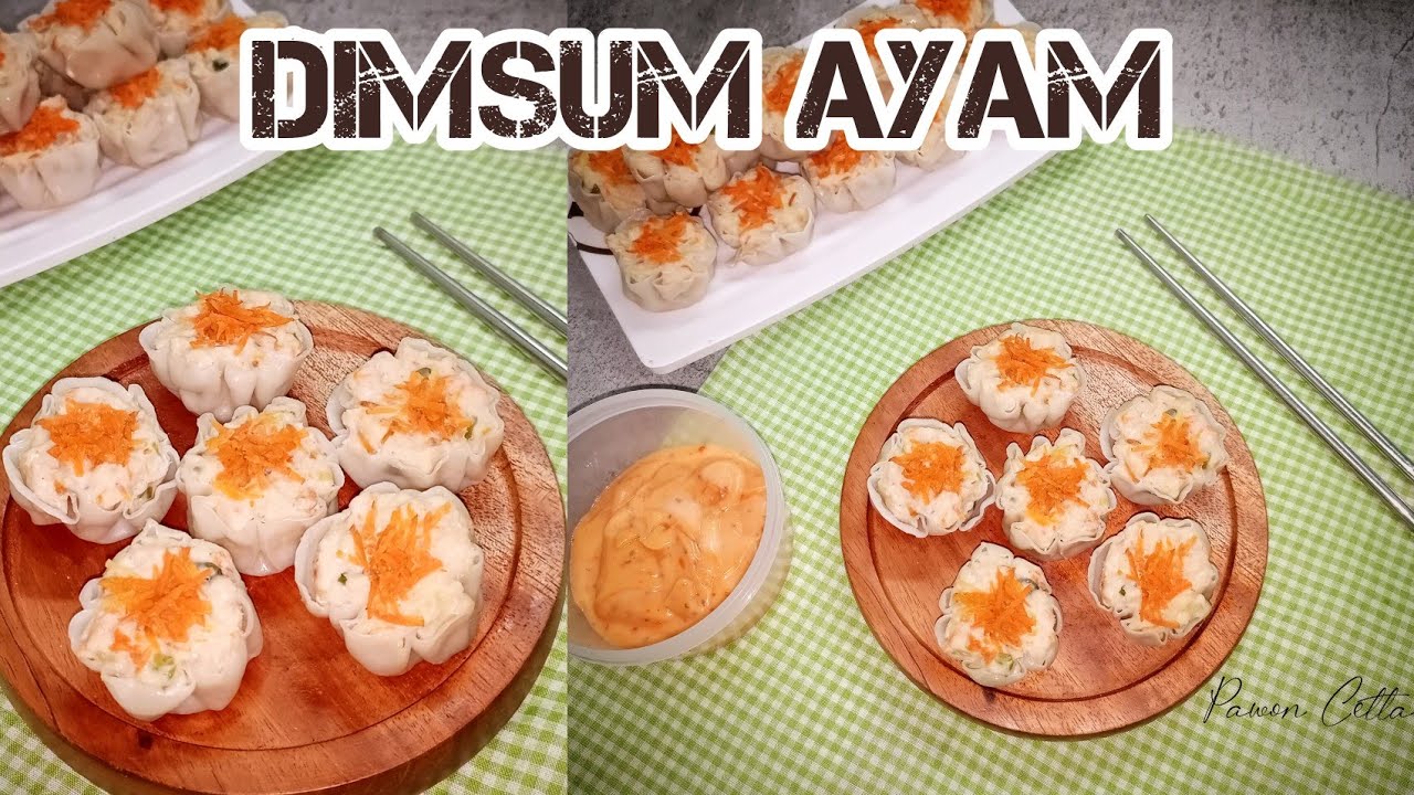 DIMSUM AYAM.. PASTI KETAGIHAN BIKIN SENDIRI DI RUMAH
