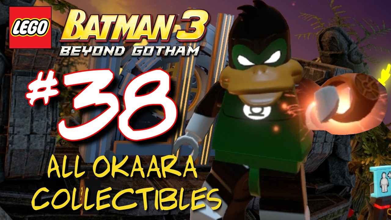 Lego Batman 3: Beyond Gotham | Центральная планета Окаара | Все коллекционные предметы | Свободно...