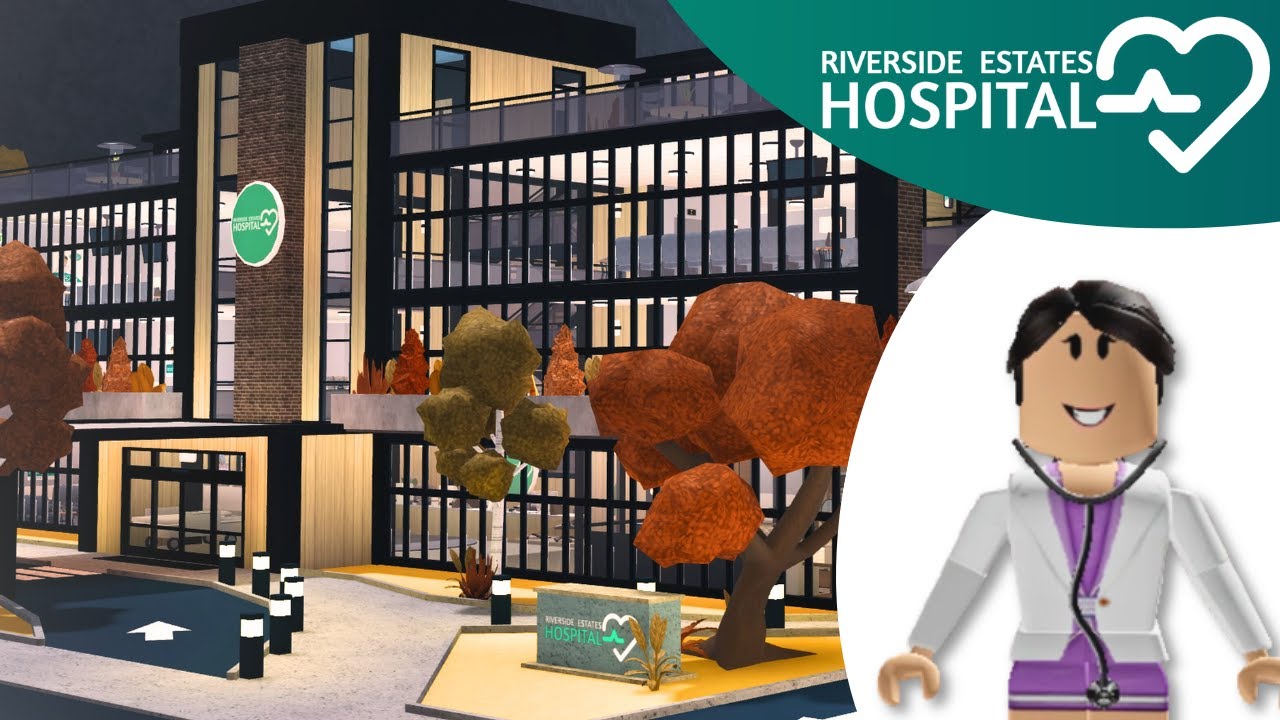Bloxburg Tour | Riverside Estates Hospital 💚 (3.1M)