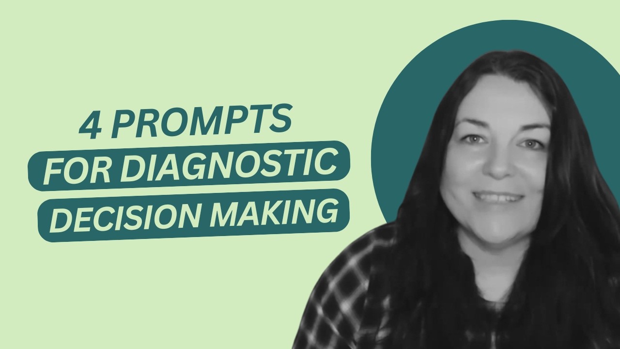 The Framework A 4 Step Process for Confident Diagnostic Decisions