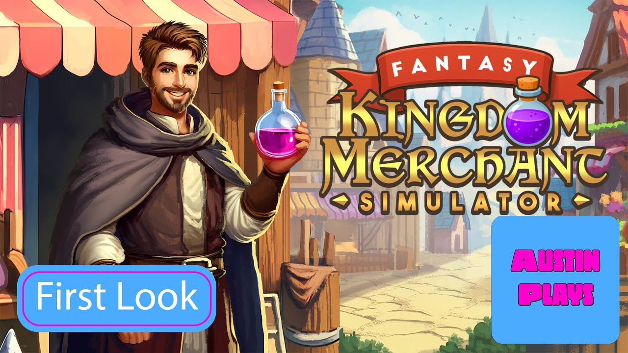 Fantasy Kingdom Merchant Simulator Demo – First Look at Our Medieval Supermarket!