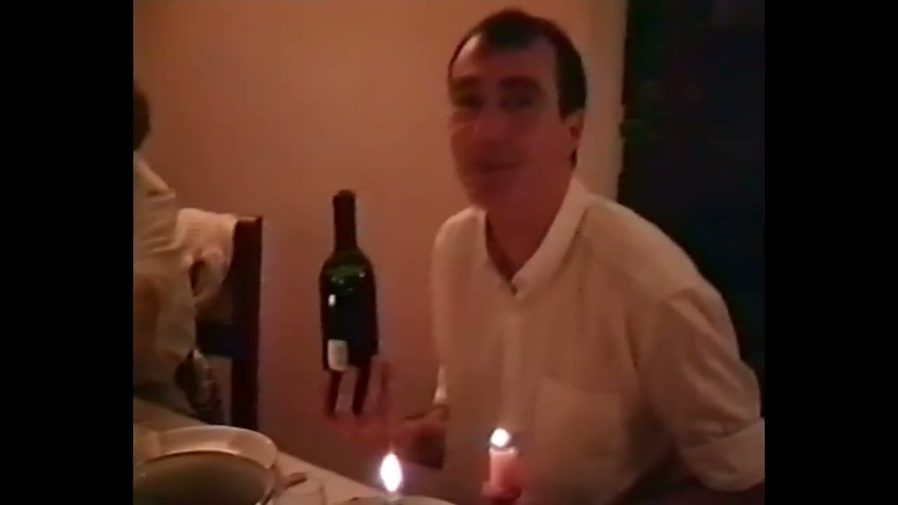 1992 12 Réveillon à Montmorillon, repas