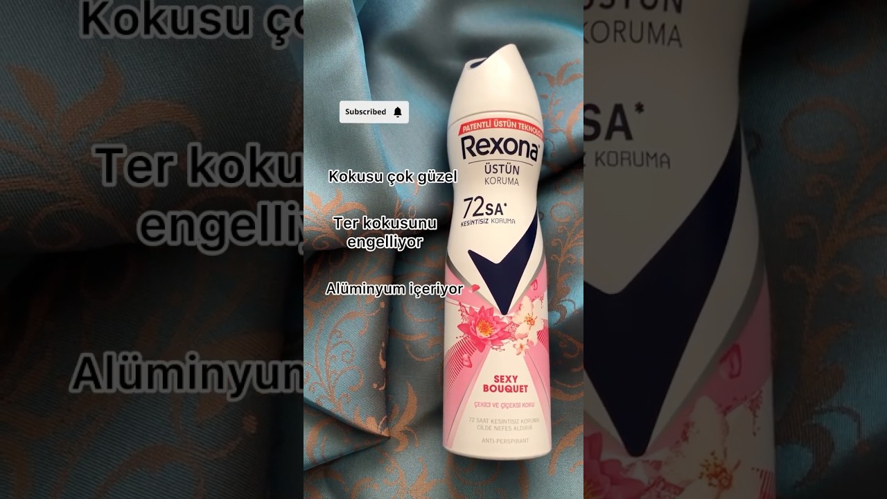 Rexona deodorant #skincare #shorts #deodorant #reklamdeğildir #ciltbakımı #rexona #antiperspirant