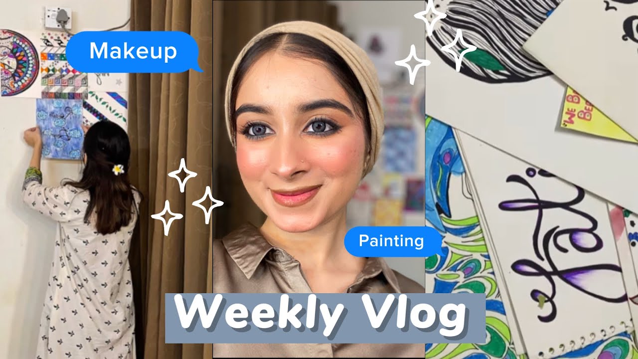 Makeup look + Walk Decor 😌🩶