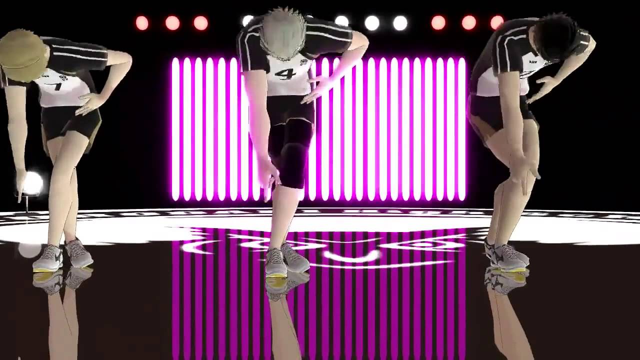 【MMDHQ!!】一騎当千   梟谷
