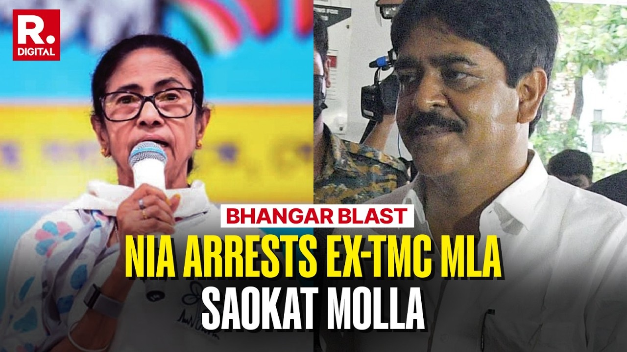 Trouble Mounts For TMC: NIA Arrests Former MLA Saokat Molla Bhangar In Bhangar Blast Case