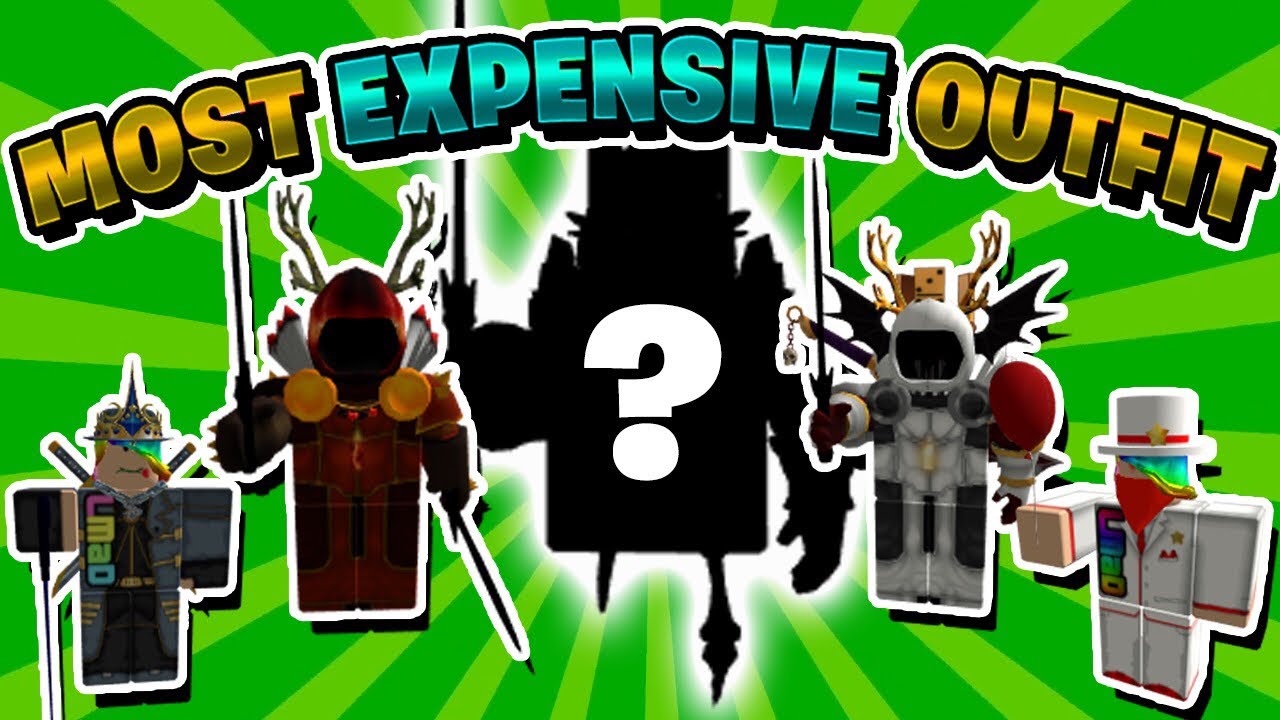 The MOST EXPENSIVE ROBLOX Outfit! (WORLD RECORD) - Linkmon99 ROBLOX