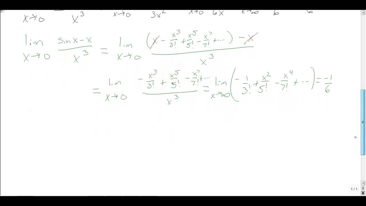 Power Series Applications