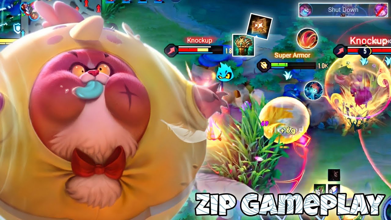 Zip Support Pro Gameplay | Hilarious Champ 😆 | Arena of Valor Liên Quân mobile CoT