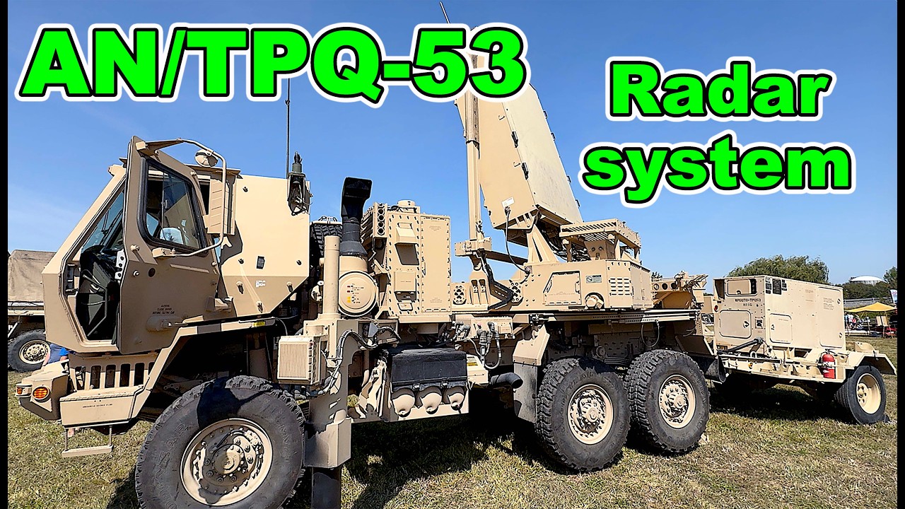 U.S. Army Counter-Battery Radar System AN/TPQ-53 by Lockheed Martin