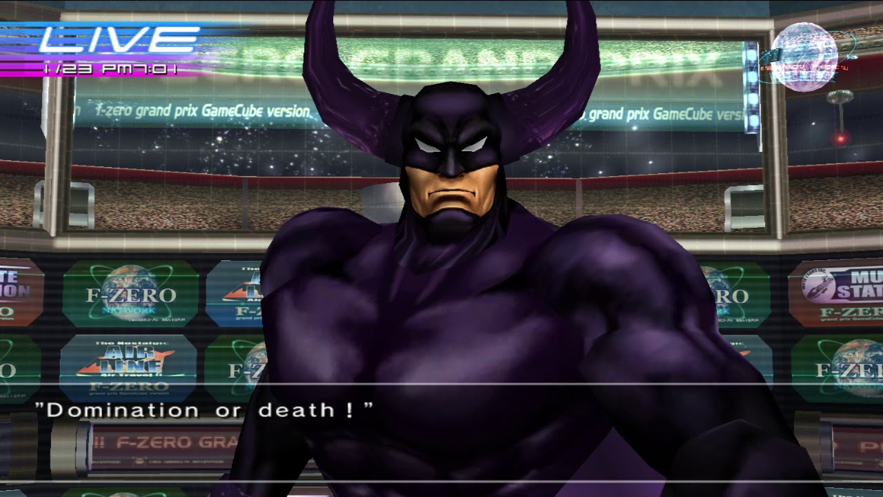F-Zero GX- Black Shadow F-Zero TV Interviews [HD]