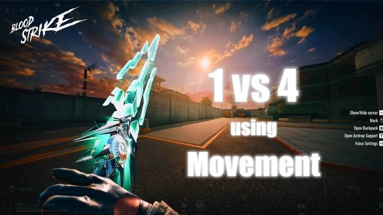 Pro Movement vs Sweats in Blood Strike..