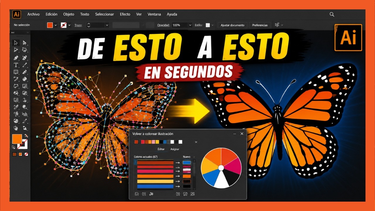 🚀 VECTORIZACION RAPIDA EN ILLUSTRATOR