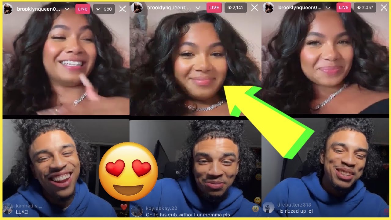 BROOKLYN QUEEN GETS SPICY WITH JAY CINCO ON IG LIVE! SHE MAKES HIM NERVOUS