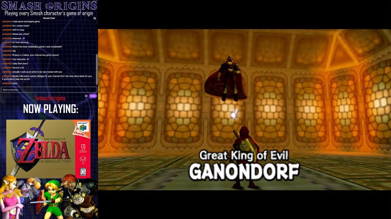 Smash Origins: The Legend of Zelda: Ocarina of Time (Finale) [full stream]