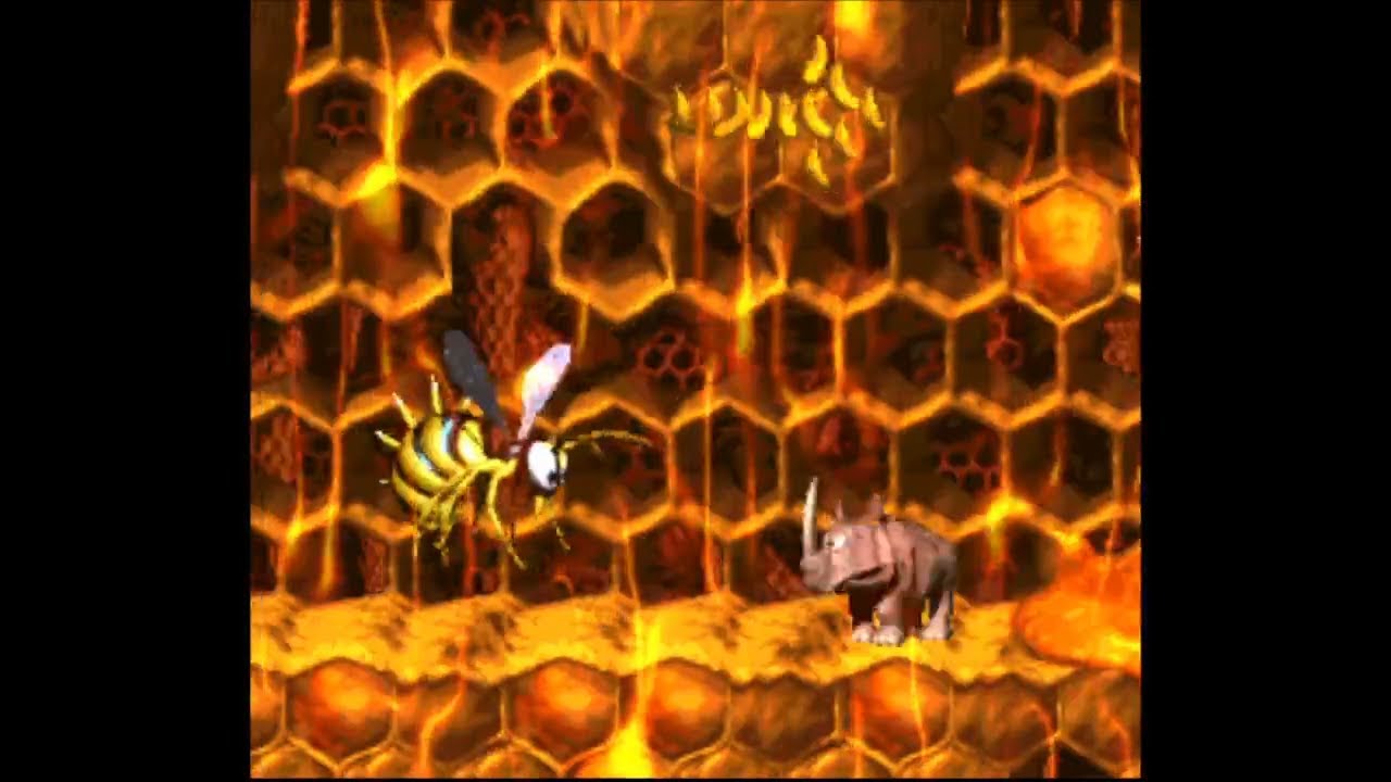 Donkey Kong Country 2 Flight of the Zinger with Gameplay