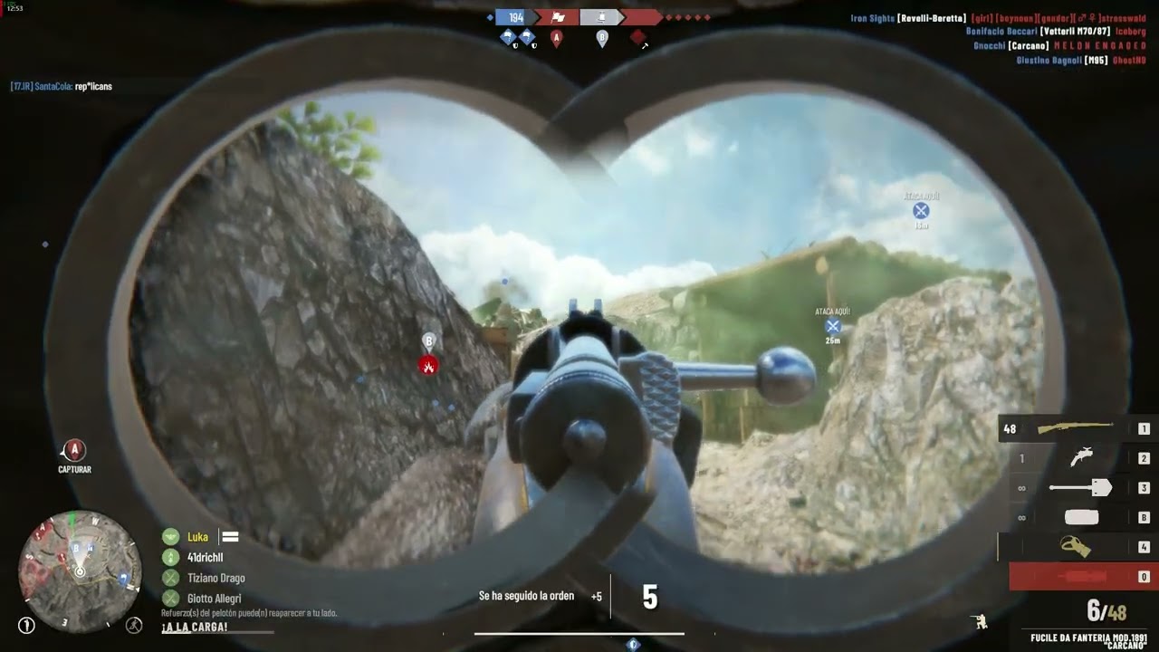 Isonzo Gameplay - Sabotino Offensive