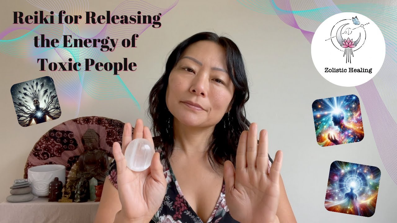 Release the Energy of Toxic People | Energy Vampires, Narcissists | Reiki Energy & Sound Healing