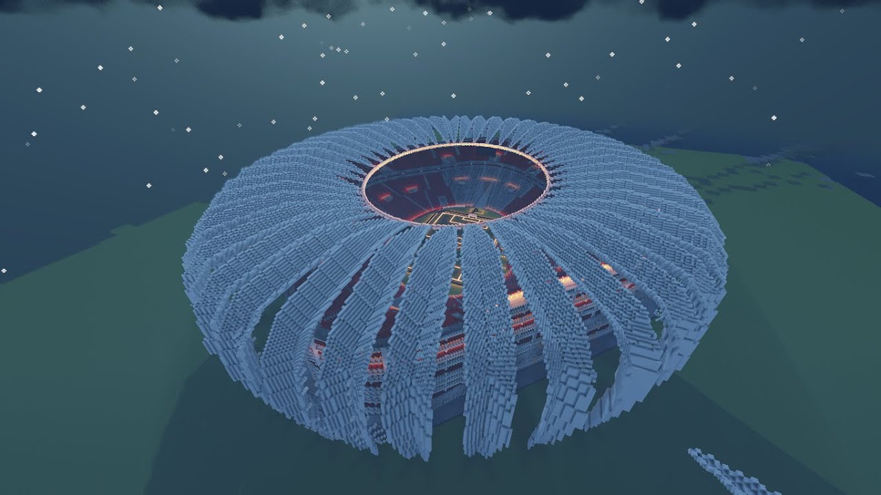 Estádio Beira-Rio no Minecraft(Java e Bedrock) [DOWNLOAD]