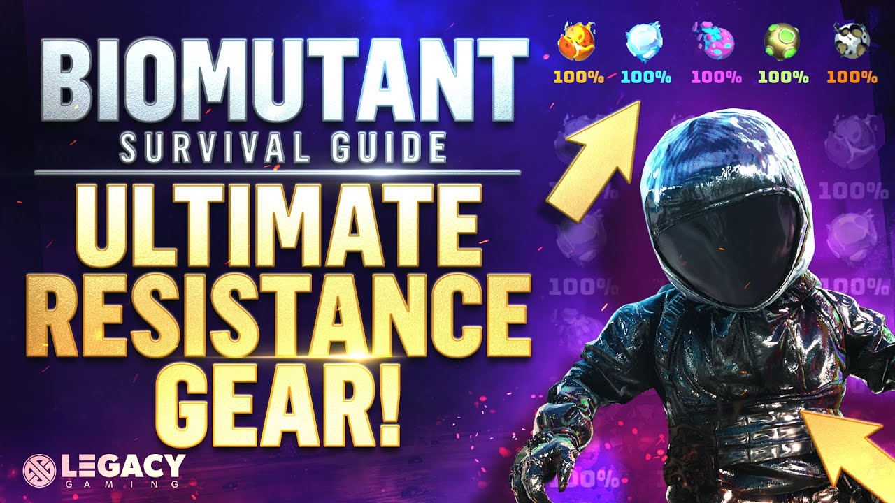 Biomutant Ultimate Resistance Gear | How to Get ALL the Biohazard Suits | 100% Resistance!