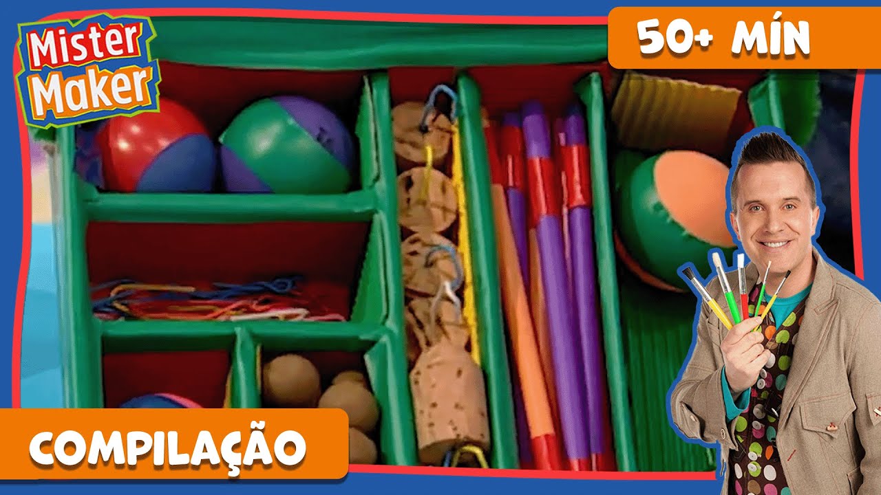 Arte Oculta e Truques de Mágica 👨‍🎨 MISTER MAKER em PORTUGUÊS | Compilação de episódios | T1