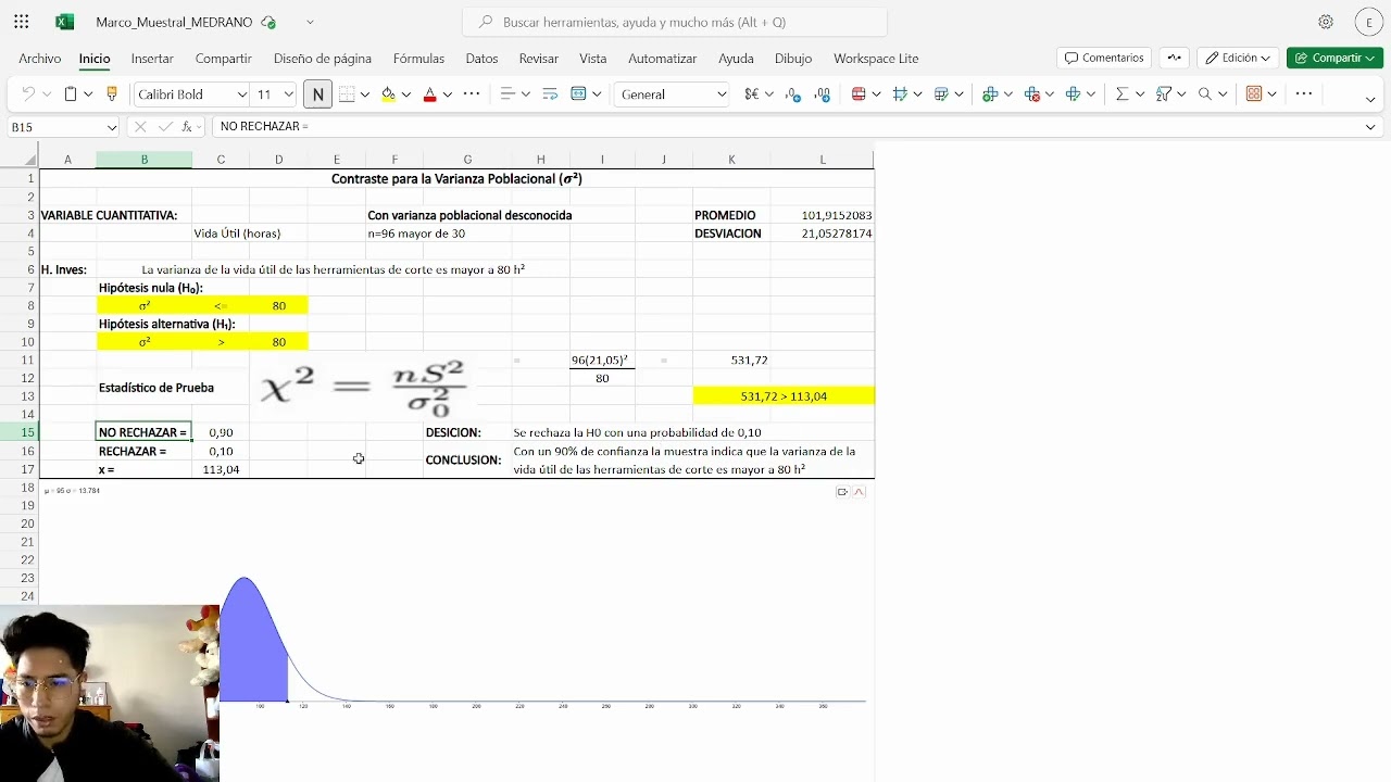 ESTAD&Iacute;STICA APLICADA: AN&Aacute;LISIS DEL DESGASTE DE HERRAMIENTAS DE CORTE EN UN PROCESO DE MECANIZADO