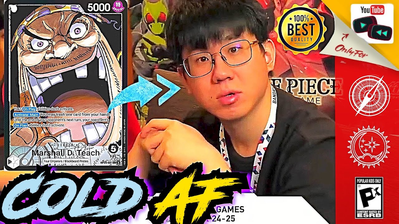 {OP10} This Is The BEST OP09 Blackbeard Player You Will Ever See 💯 |  One Piece TCG Trading Card Gam