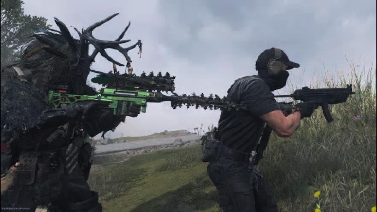 MW2 Stealthy finishing Moves Demon Deer pro pack Ghillie suit