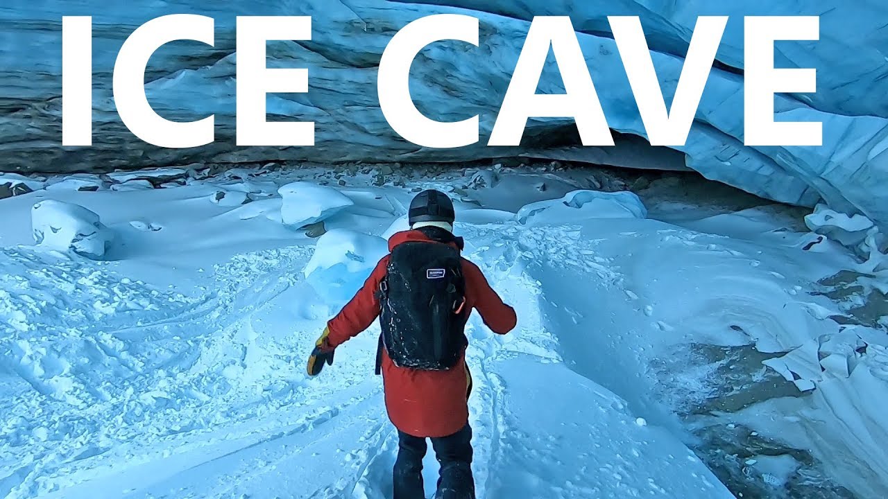 Ice Cave Snowboarding Adventure