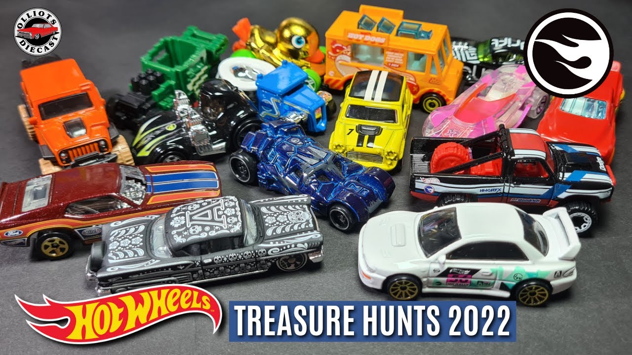 Hot Wheels Treasure Hunts 2022 - The Complete Collection