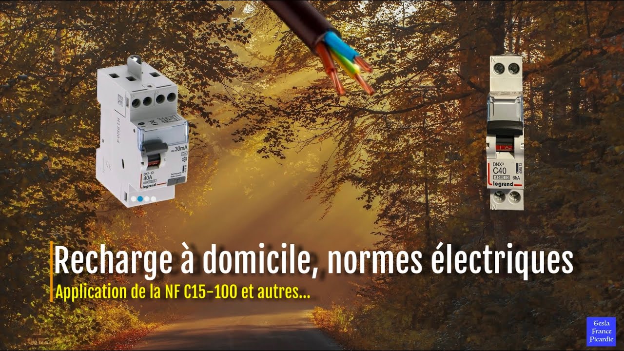 Recharge à domicile, normes électriques