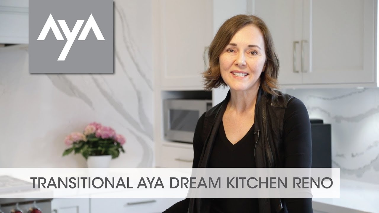 Transitional AyA Dream Kitchen Reno