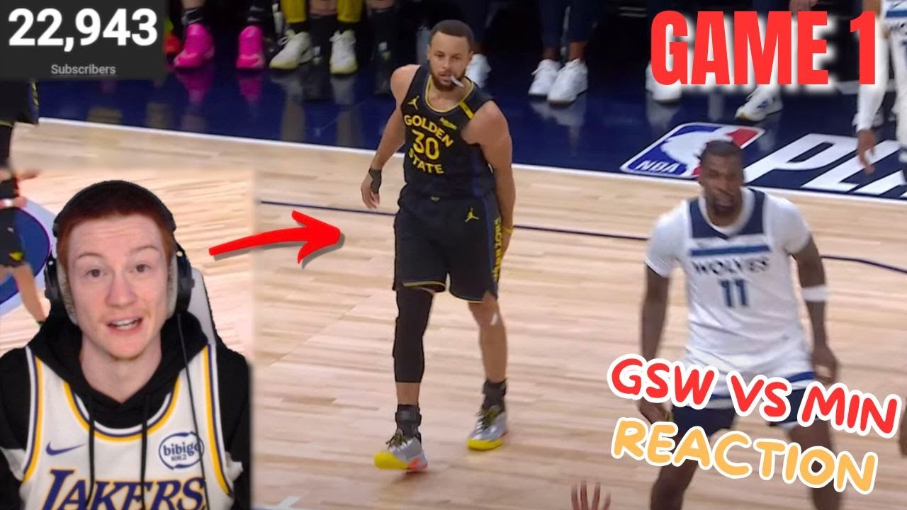 Reacting to Warriors vs Timberwolves Game 1!