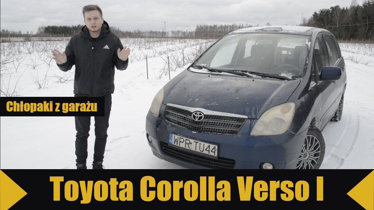 Toyota Corolla Verso I - Więcej schowk&oacute;w niż koni mechanicznych - TEST #26 | Chłopaki z garażu