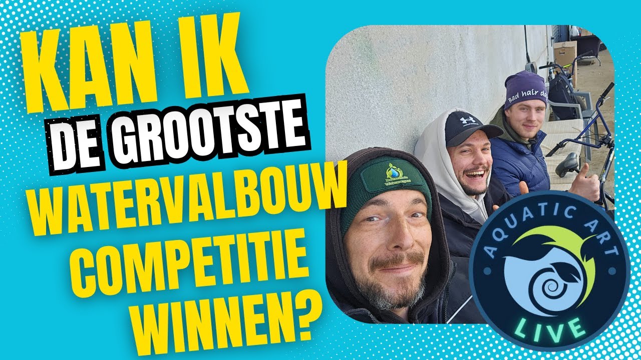 Ik deed mee met de GROOTSTE watervalbouw competitie in EUROPA. Kan ik dit WINNEN???