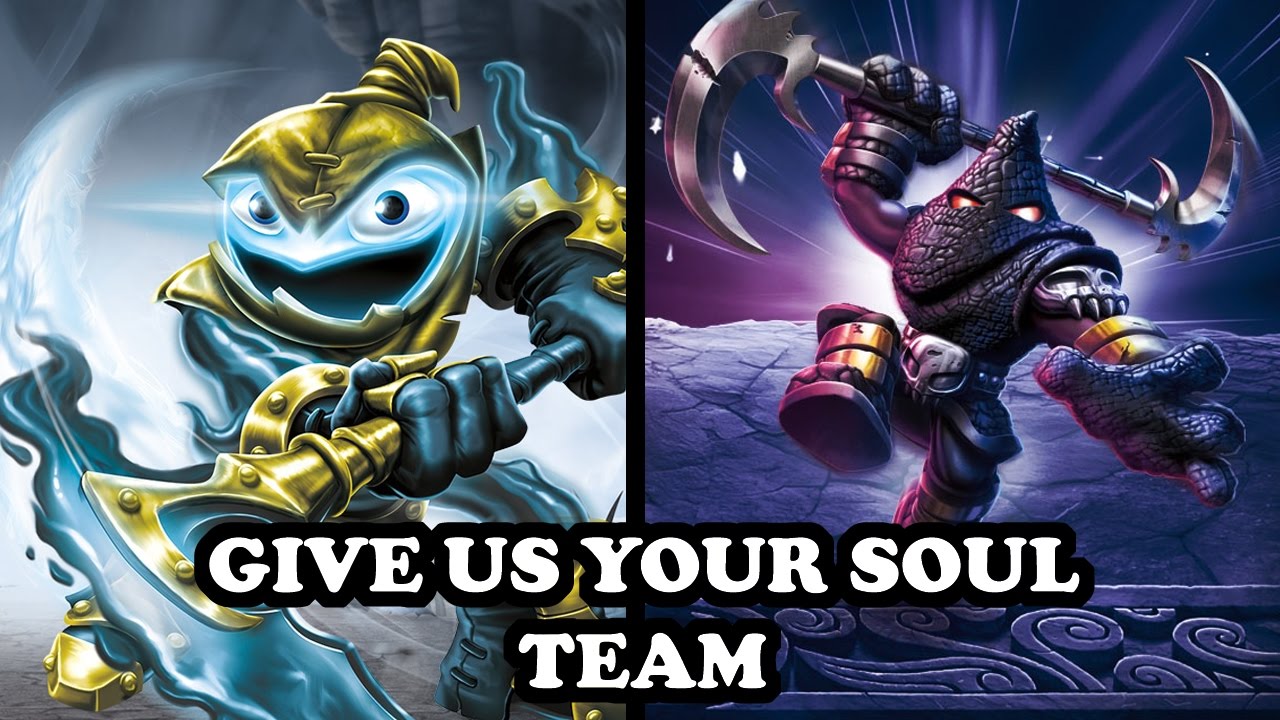 Skylanders Imaginators - Grim Creeper & Hood Sickle GAMEPLAY - GIVE US YOUR SOUL TEAM