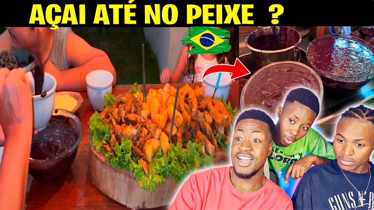 FICAMOS CHOCADOS COM O TANTO QUE BRASILEIROS FAZEM COM AÇAI