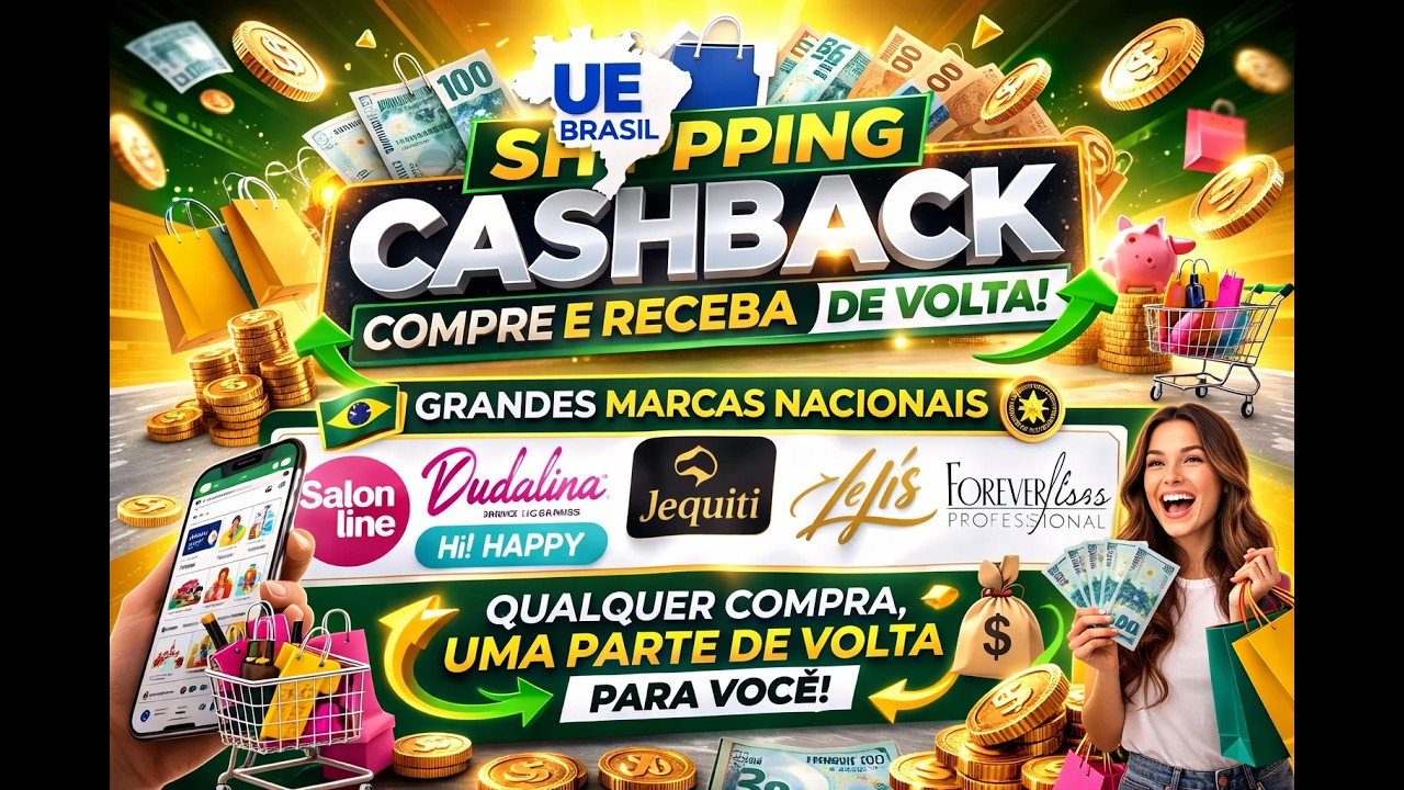 UE Brasil Shopping | Como Ganhar Cashback em Cada Compra